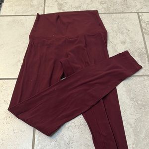 lululemon align high rise pants 25”